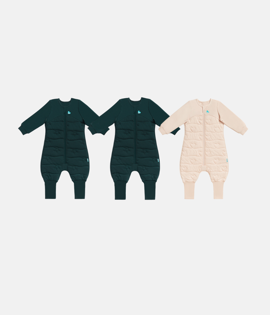 Boxing Week Sleep Suit Bundle | 3.5 TOG | Forest Star 2 | Blush Heart