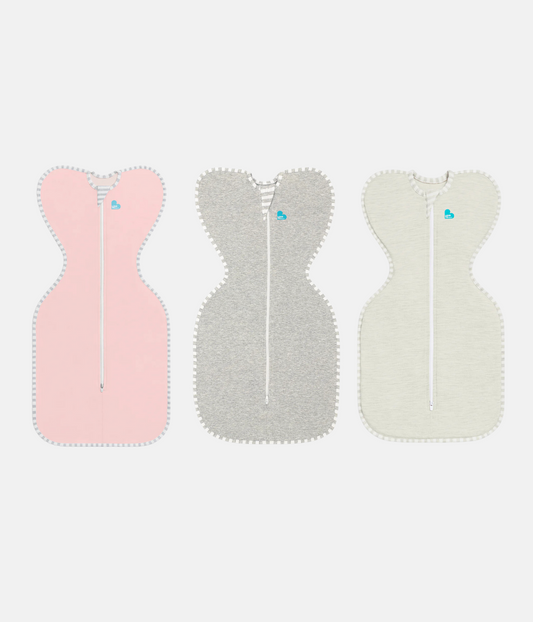 Swaddle Up Starter Bundle 1.0 TOG | Dusty Pink | Grey | Sand Dollar