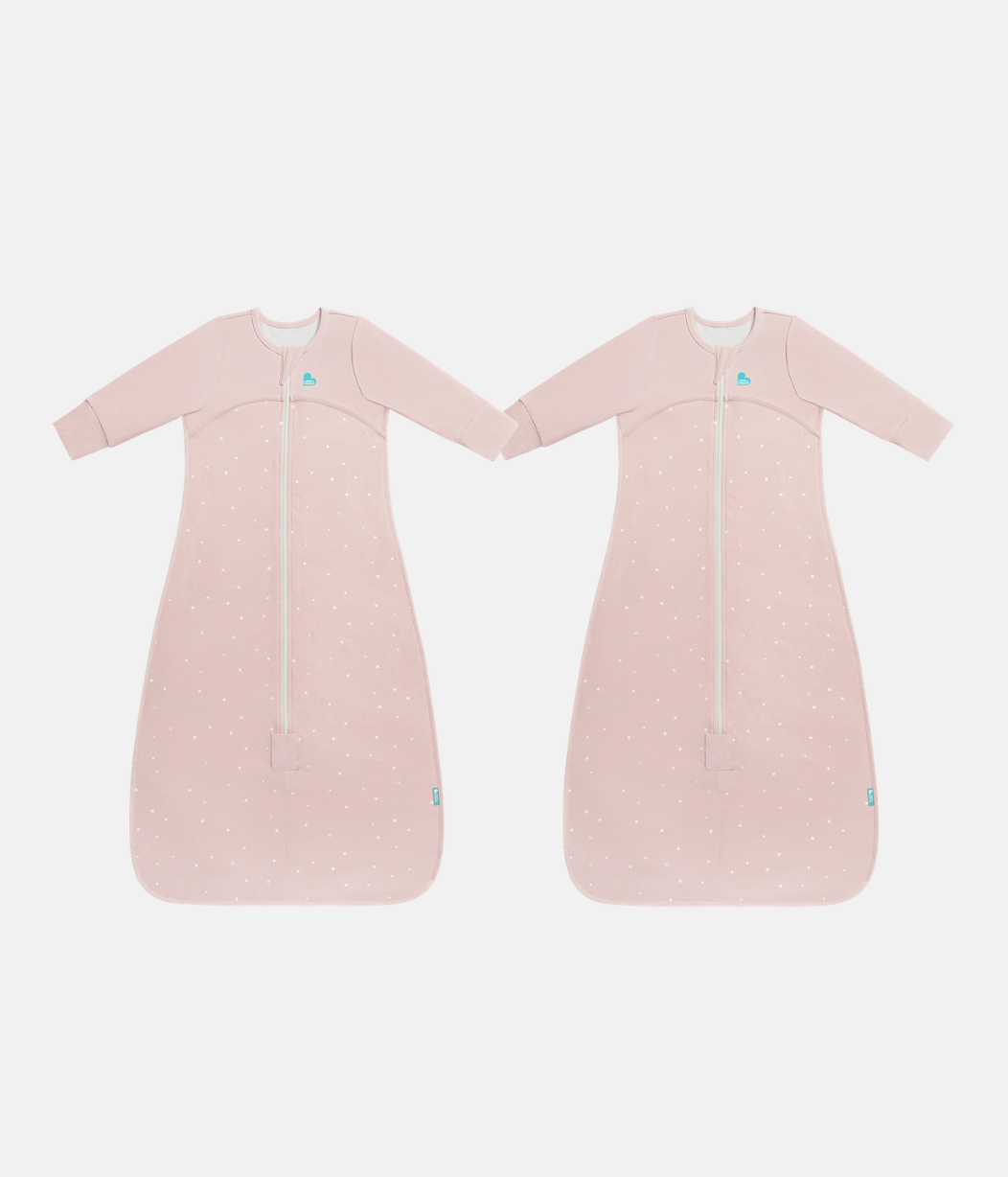 Sleep Bag Bundle | 1.0 TOG | Powder Pink Twinkle 2