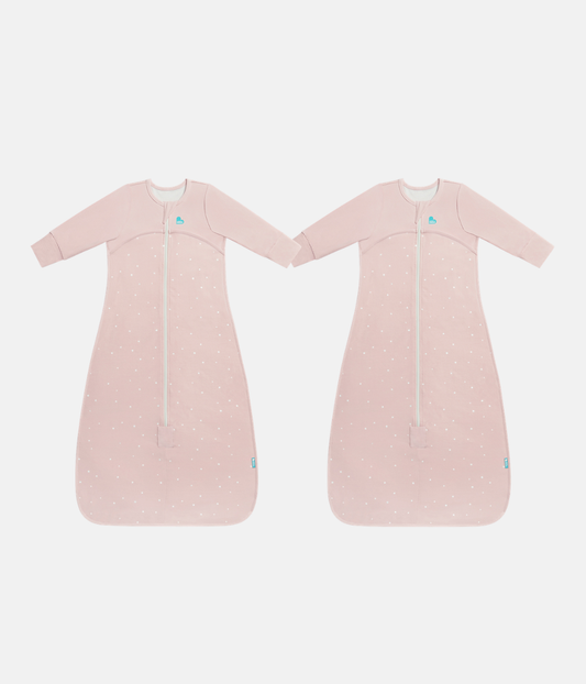 Sleep Bag Bundle | 1.0 TOG | Powder Pink Twinkle 2
