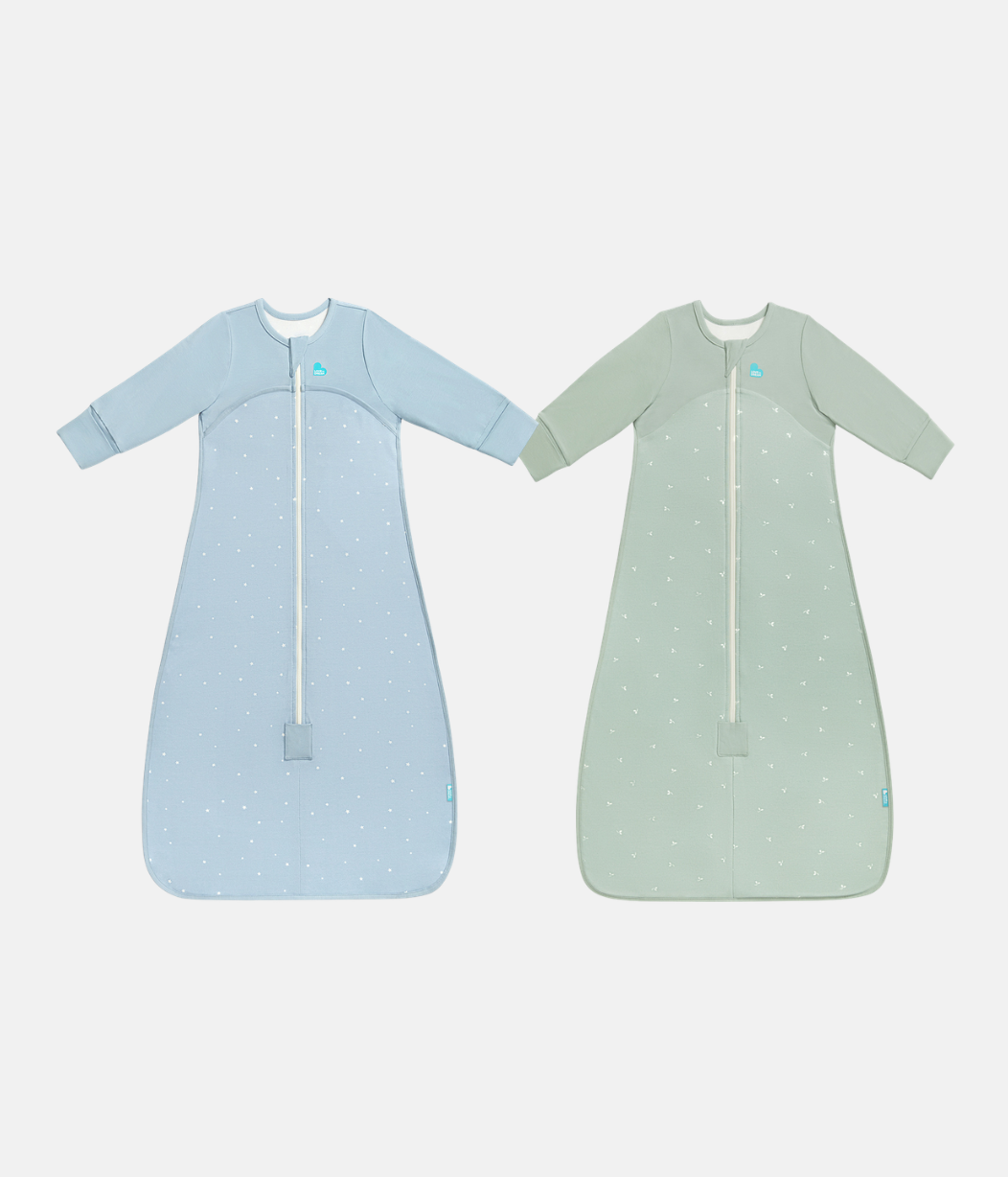 Sleep Bag Bundle | 1.0 | 1.5 TOG | Blue Twinkle | Olive Twigs