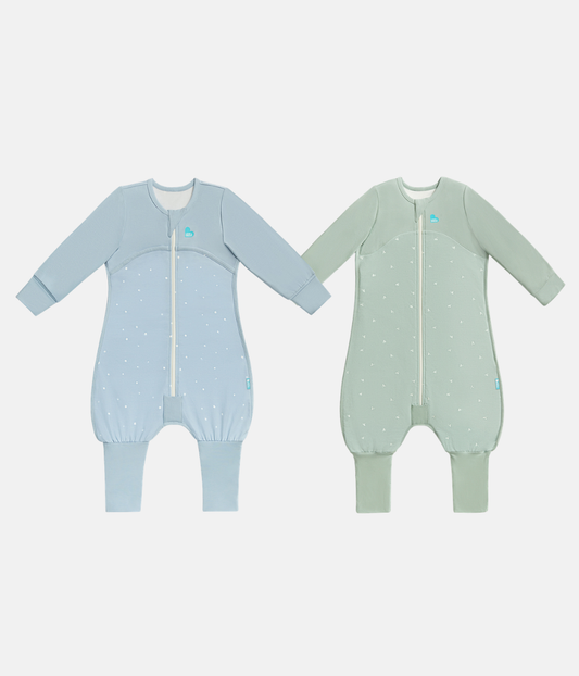 Sleep Suit Bundle | 1.0 | 1.5 TOG | Blue Twinkle | Olive Twigs