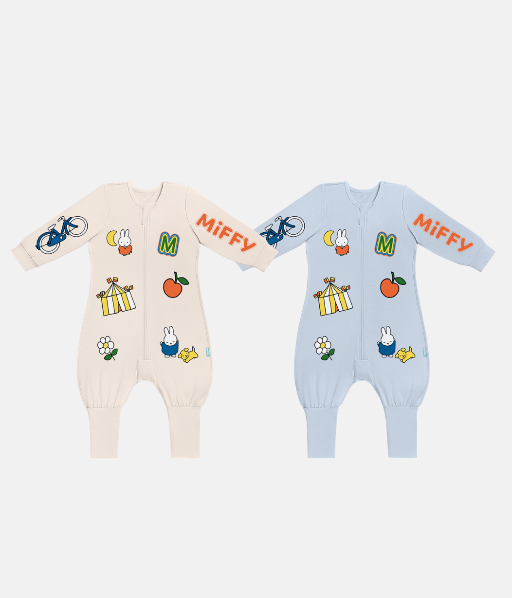 Miffy Sleep Suit 2 Piece Bundle | 1.0 TOG | Birch | Blue