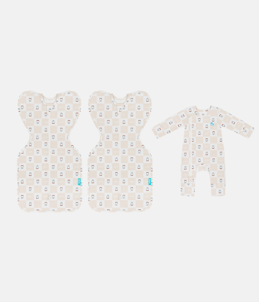 Newborn Essential Miffy Gift Bundle | 1.0 TOG | Swaddle 2 | Romper | Birch