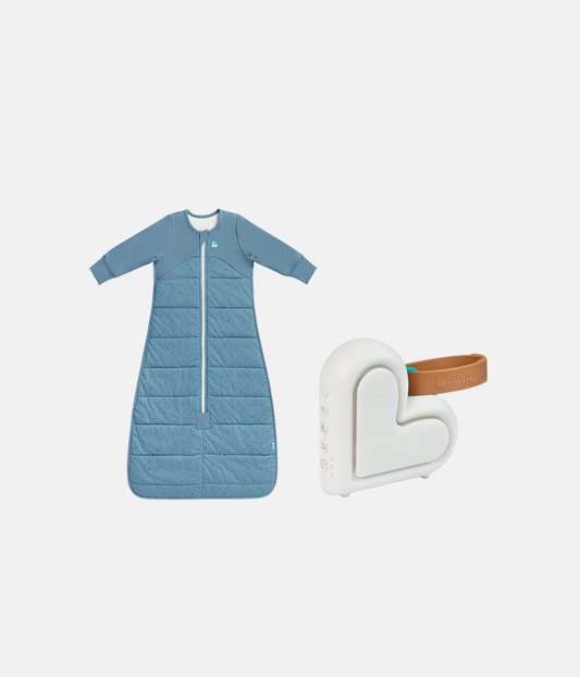 Sleep Machine Sleep Bag Bundle | 2.5 TOG | Storm Blue Pebbles