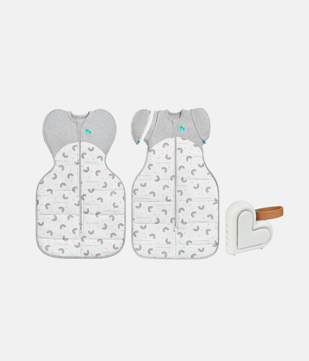 Swaddle Up Transitioning Bundle + Sleep Machine | 2.5 TOG | Rainbow Dream