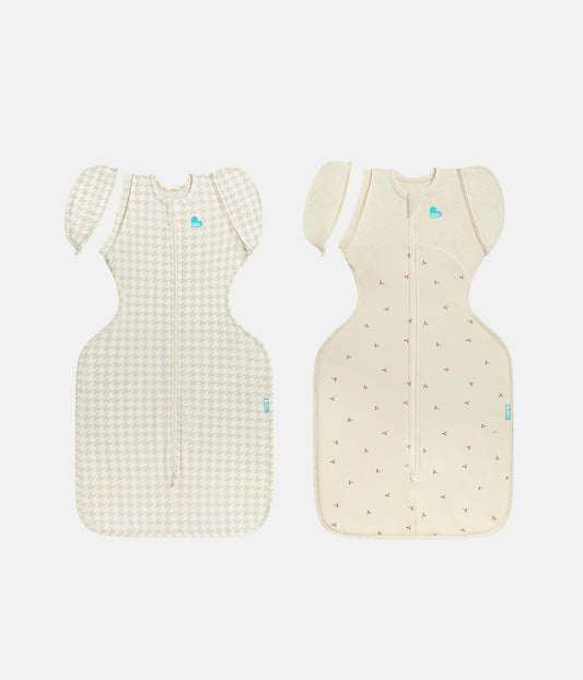 Transitioning Bundle | 1.0 | 1.5 TOG | Tan Houndstooth | Oatmeal Twigs