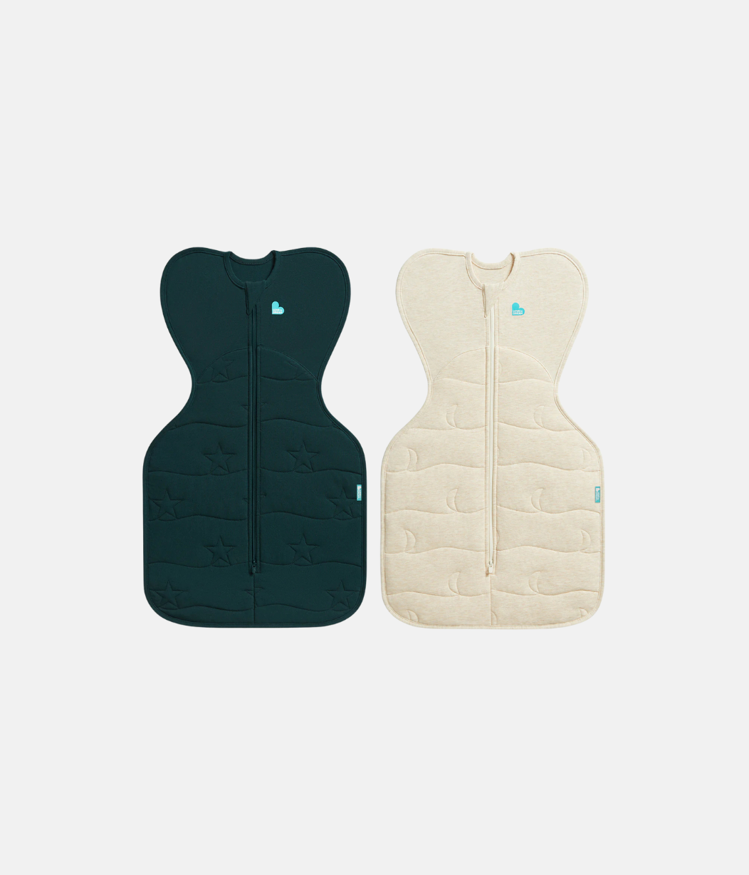 Swaddle Up Starter Bundle 2 Pack | 3.5 TOG | Forest Star | Oatmeal Moon