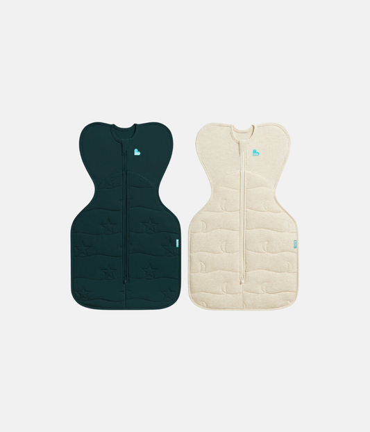 Swaddle Up Starter Bundle 2 Pack | 3.5 TOG | Forest Star | Oatmeal Moon