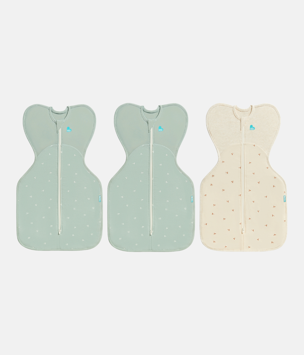 Swaddle Up Starter Bundle | 1.5 TOG | Olive Twigs 2 | Oatmeal Twigs