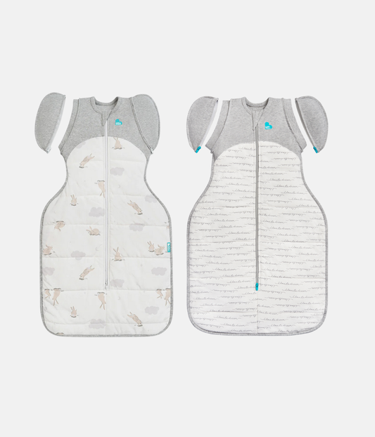 Transitioning 2 Piece Bundle | 2.5 TOG | White Cloud Bunnies | White Dreamer