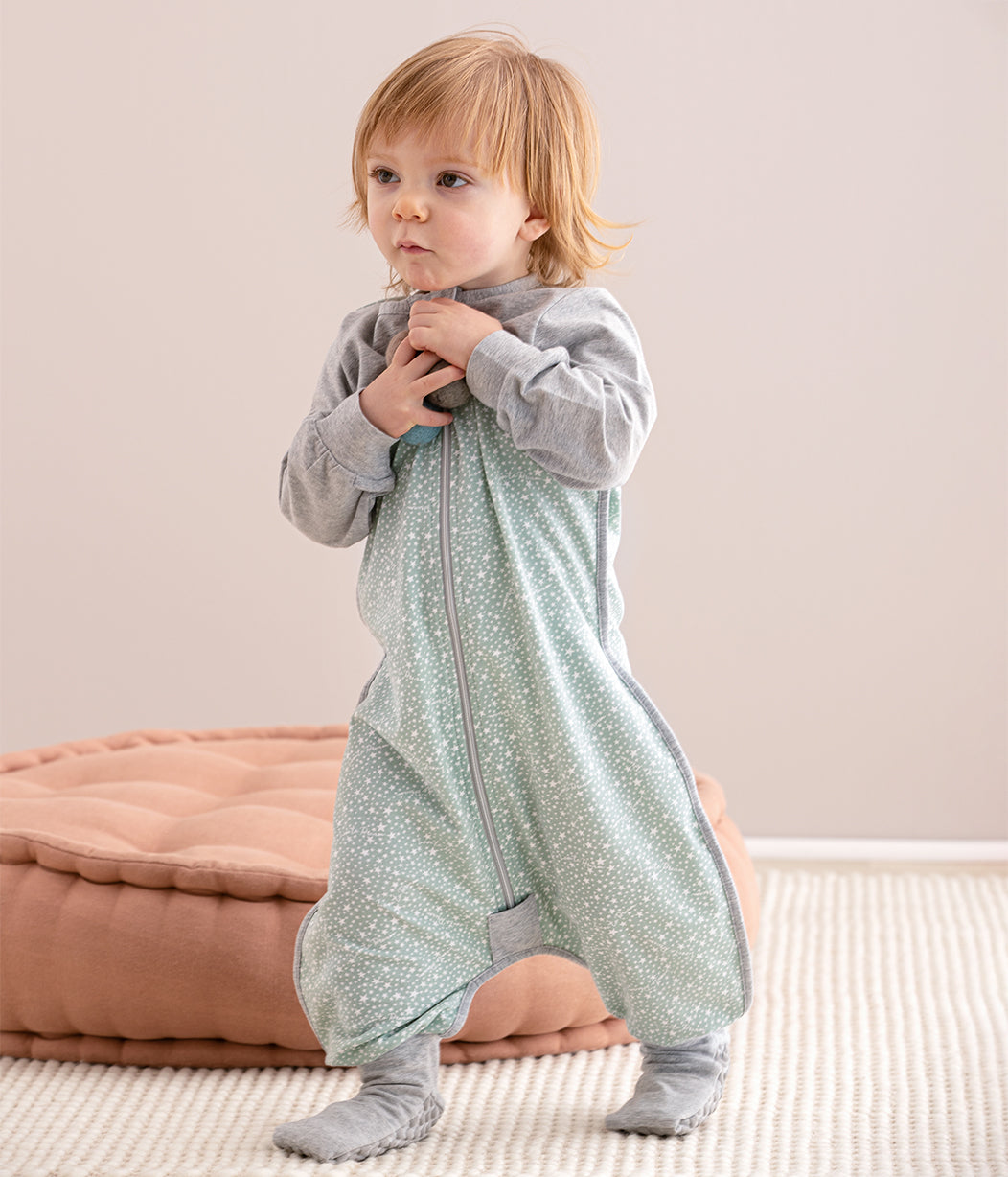 Sleep Suit Long Sleeve Original Stardust Olive