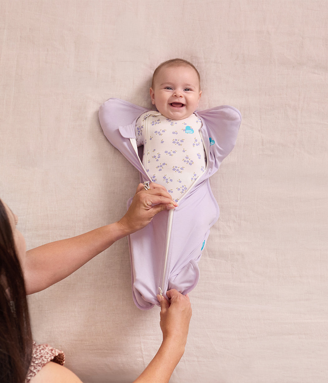 Swaddle Up™ 1.0 TOG Viscose from Bamboo Lilac