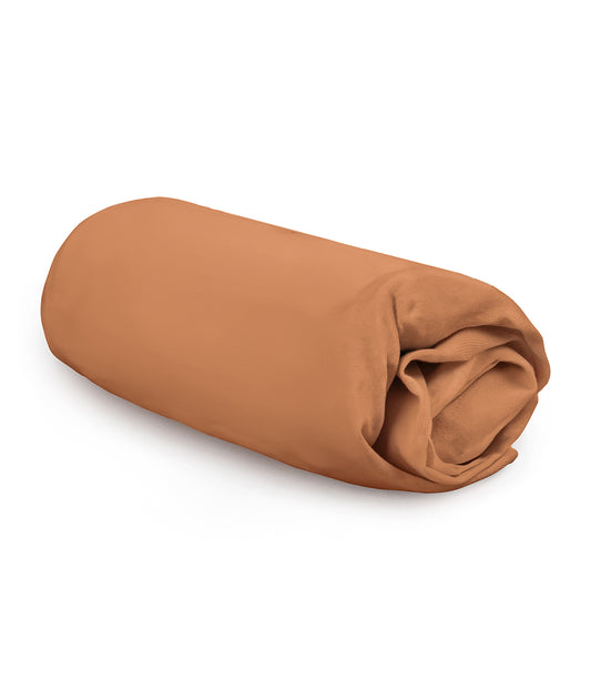 HushDry™ 2-in-1 Waterproof Fitted Cot Bed Sheet Viscose from Bamboo Hazel