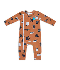 Babygrow Viscose from Bamboo Hazel Black Cat Moods