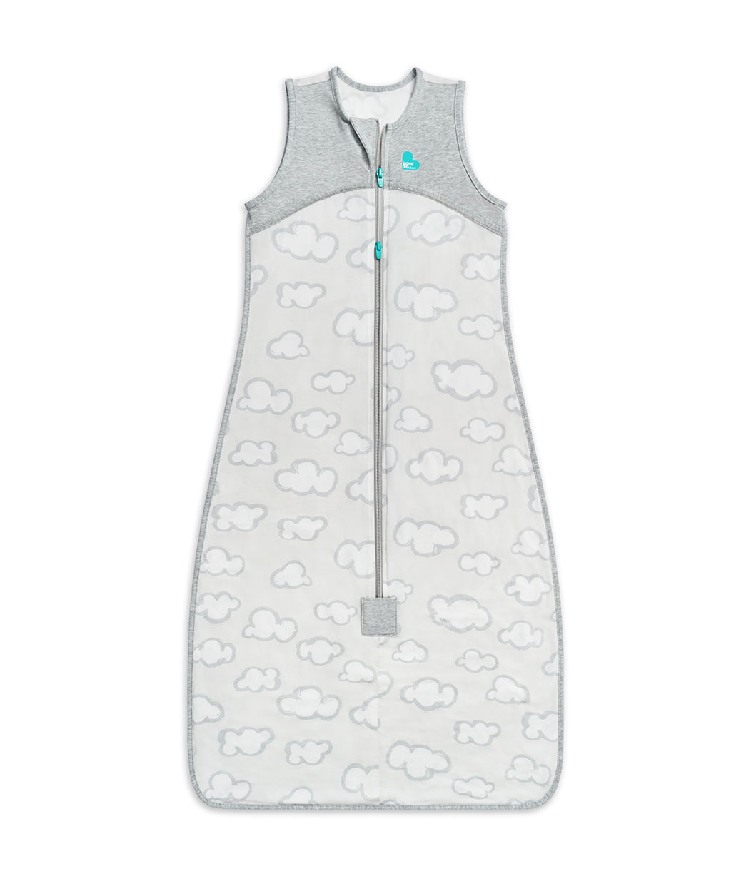 Sleep Bag Organic Lite Clouds Grey