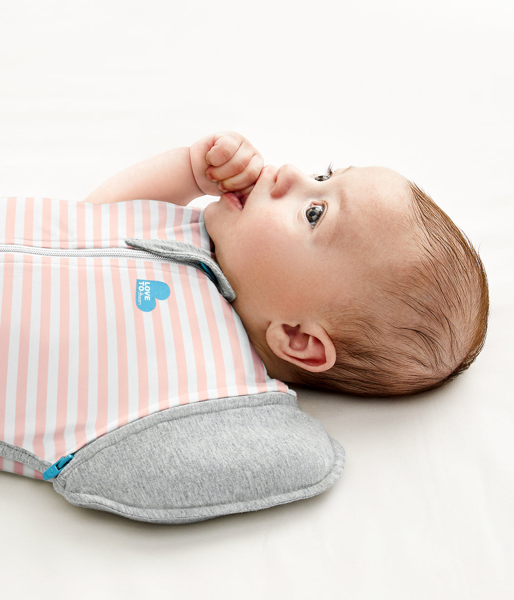 Swaddle Up™ Transition Bag Moderate (20-24°C) Dusty Pink Cotton