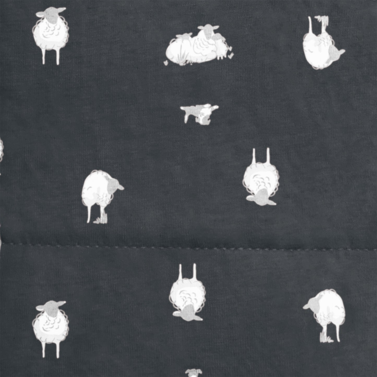 Swaddle Up™ 2.5 TOG Organic Cotton/Merino Wool Charcoal Lamb's Best Friend