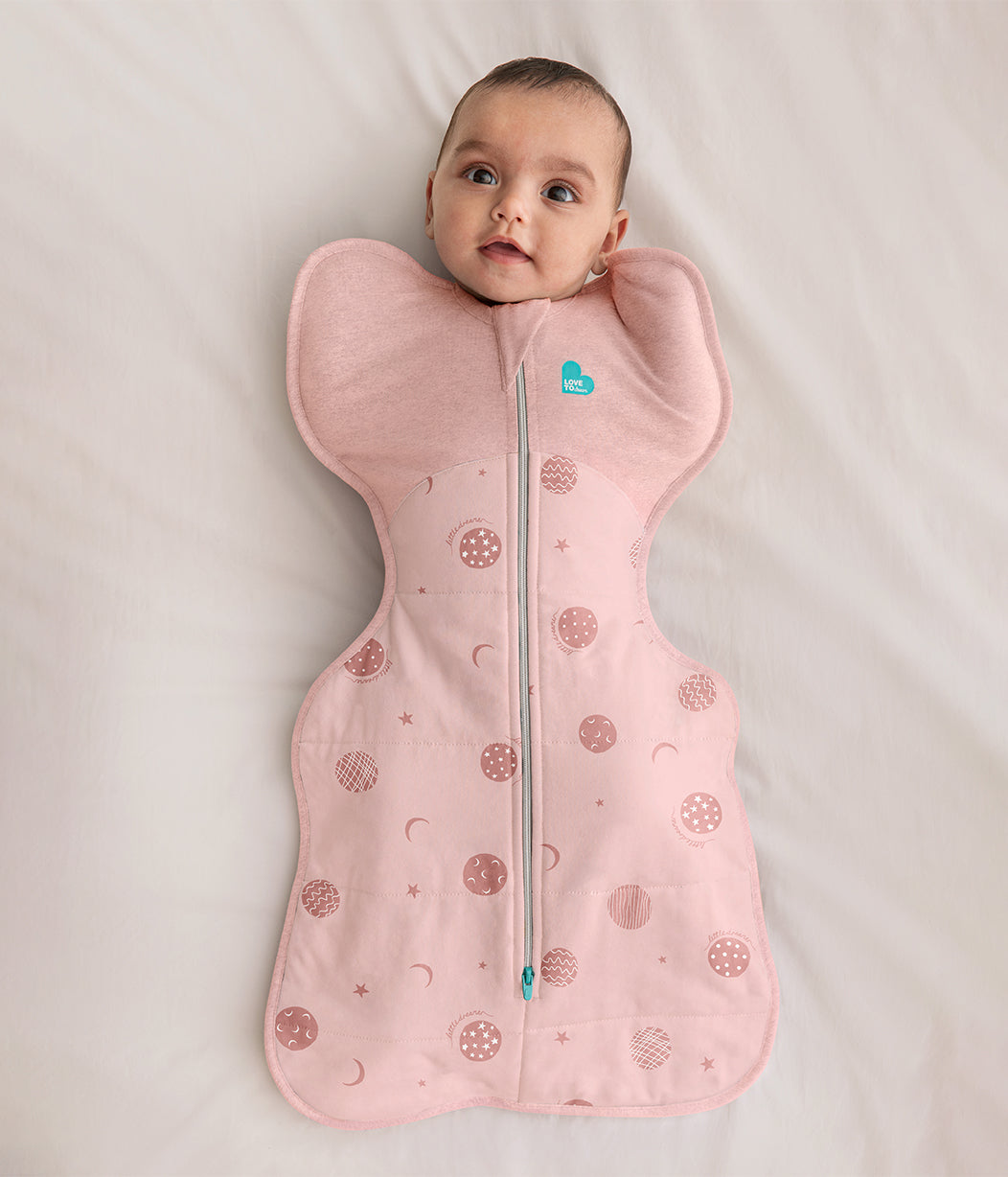 Swaddle Up™ Cool (16-20°C) Cotton Dusty Pink Little Dreamer