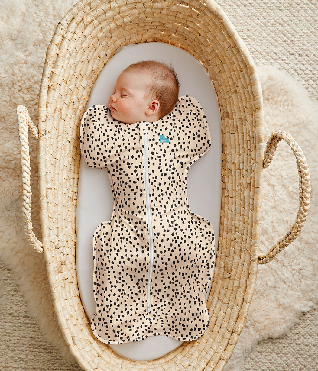 Swaddle Up™ Original Moderate Animal Print Beige