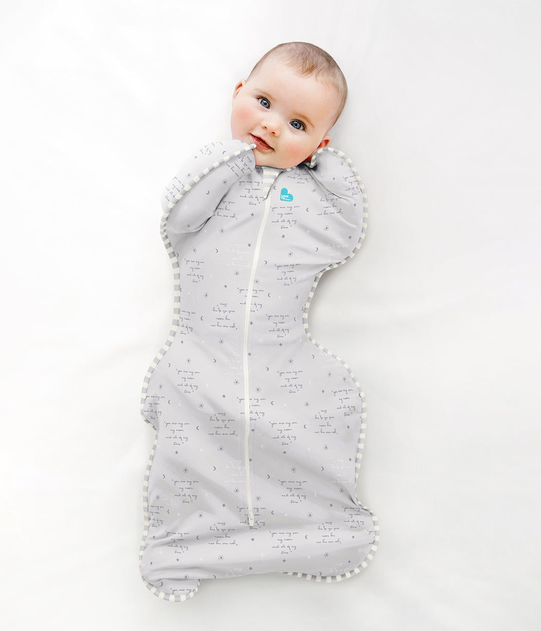 Swaddle Up™ Warm (24-27°C) Grey You Are My Cotton