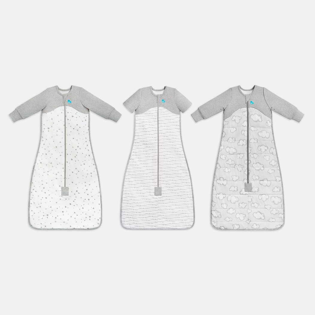 Sleep Bag Bundle Moderate & Cool (20-24°C & 16-20°C) White Cotton