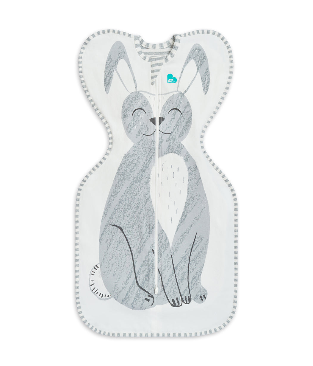 Swaddle Up™ Original Moderate Stevie The Bunny™ Grey