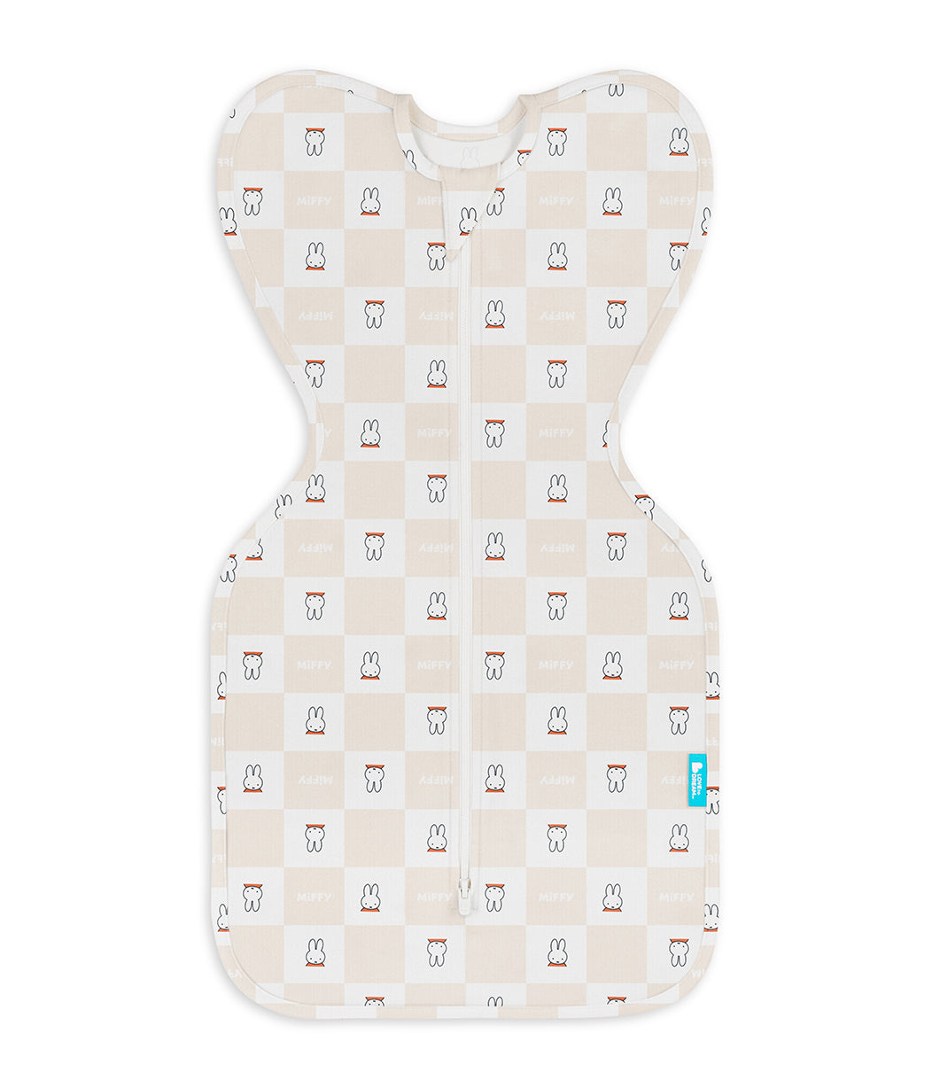 Miffy Swaddle Up Starter Bundle | 1.0 TOG | Birch 2 | Blue Miffy Checker
