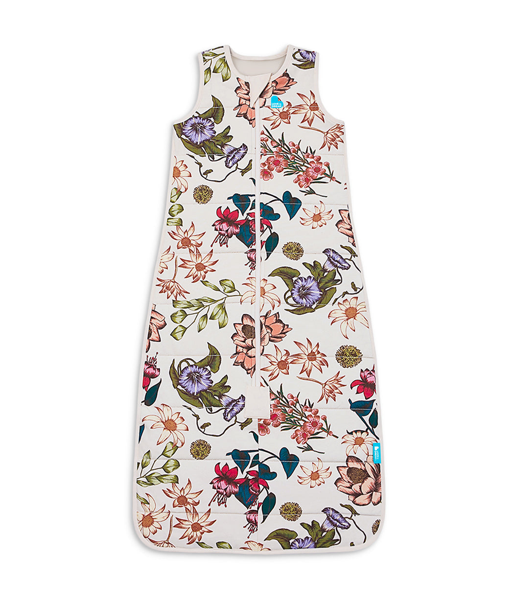 Sleep Bag Sleeveless 2.5 TOG Cotton Cream Wandering Folk