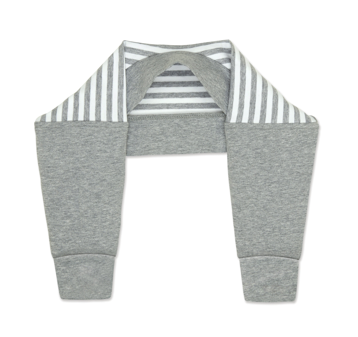 Arm Warmers 4-36 Months Stripe Grey