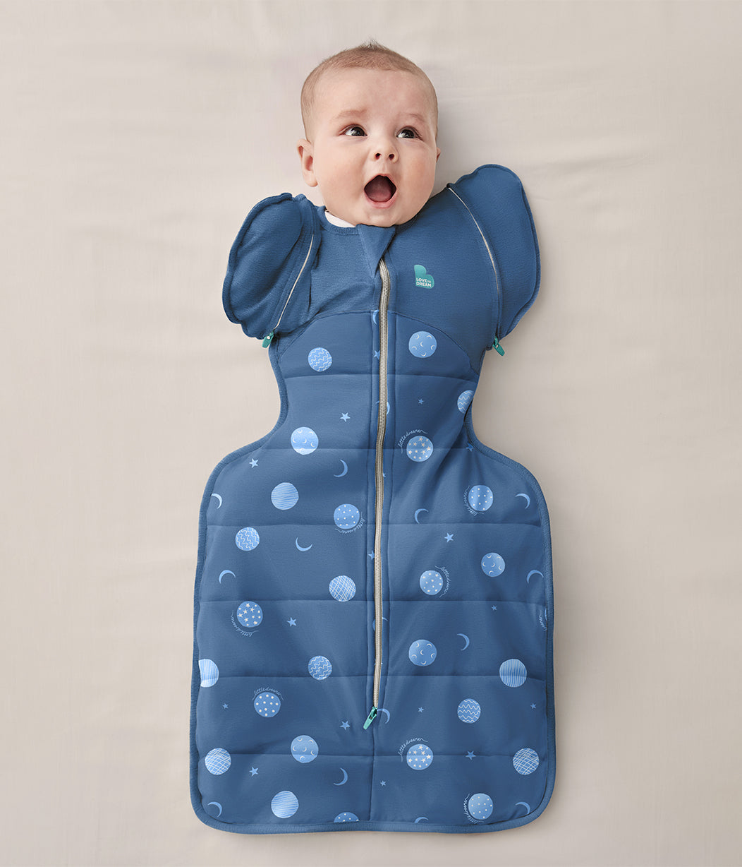 Swaddle Up™ Transition Bag Cool (16-20°C) Cotton Denim Little Dreamer