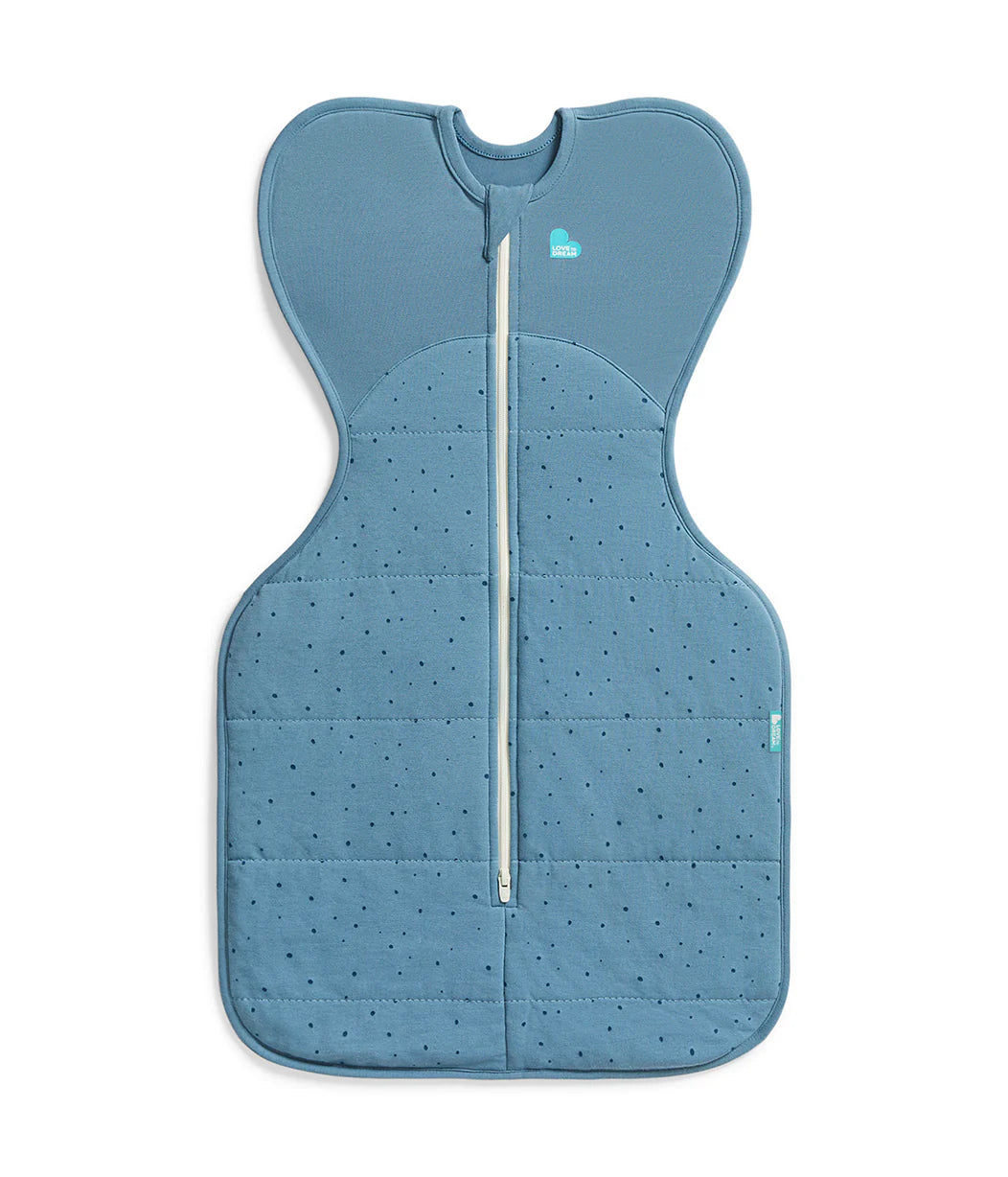Swaddle Up Starter Bundle 1.5 | 2.5 TOG | Oat Twigs | Storm Blue Pebbles | Olive Bees