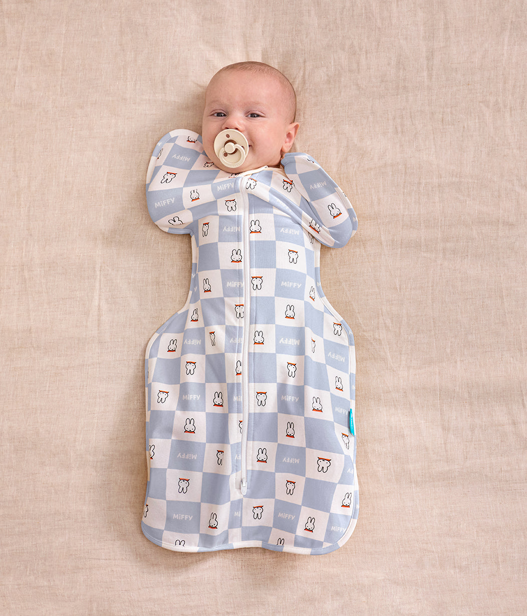 Miffy Swaddle Up Starter Bundle | 1.0 TOG | Birch 2 | Blue Miffy Checker