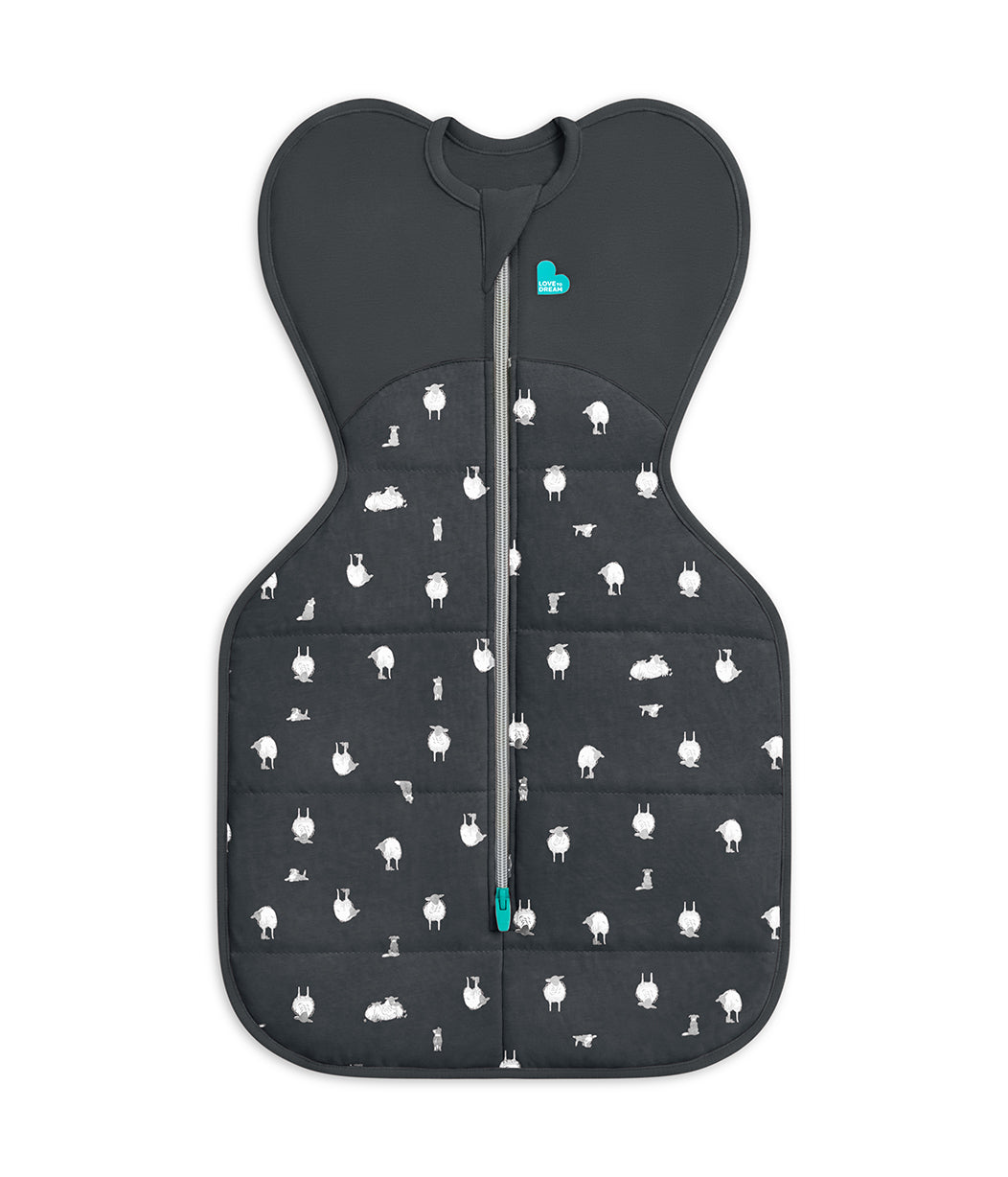 Boxing Week Swaddle Up Starter Bundle | 2.5 TOG | Charcoal | Rose Lamb 2