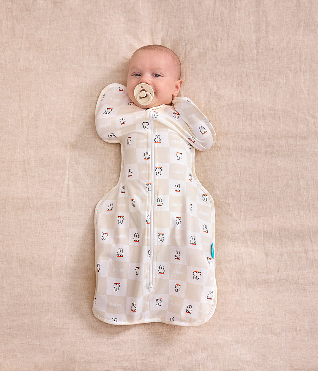 Miffy Swaddle Up Starter Bundle | 1.0 | 0.2 TOG | Birch 2 | Blush