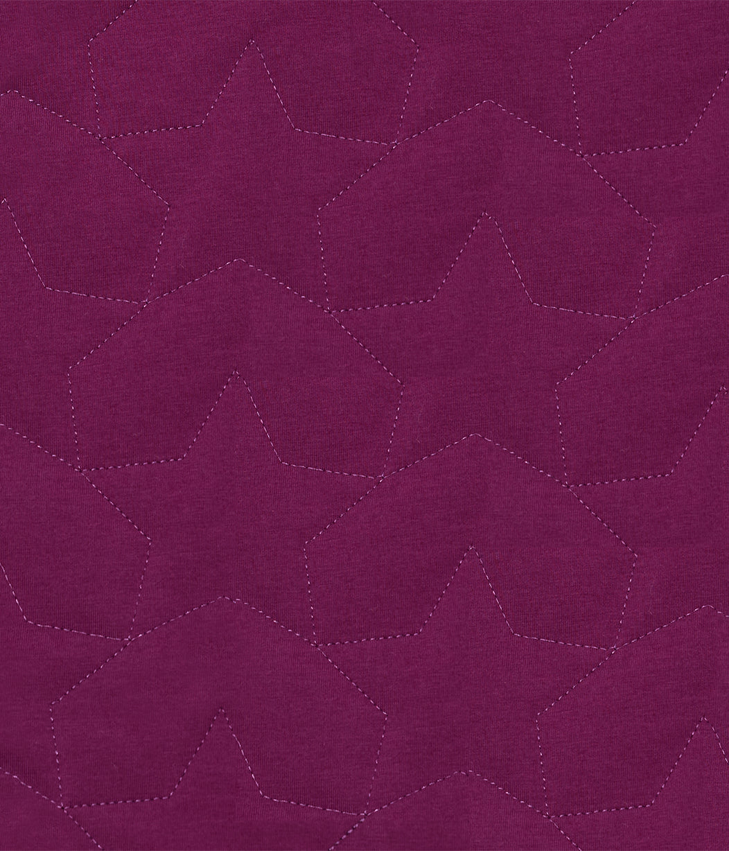 Swaddle Up™ 2.5 TOG Cotton Plum Starturn Quilted