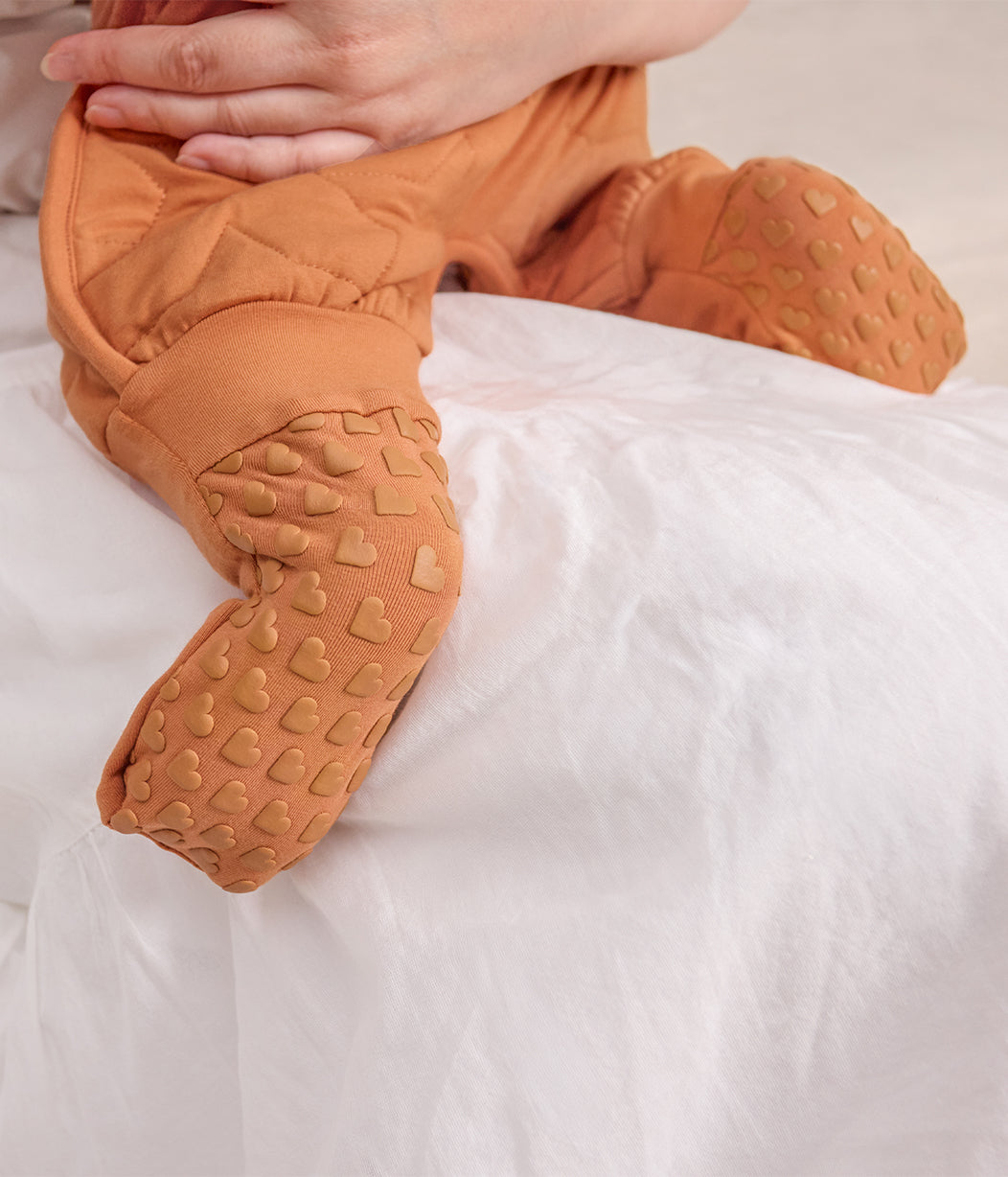 Sleep Suit Long Sleeve 2.5 TOG Cotton Hazel Starturn Quilted