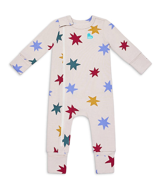 Babygrow & Pyjama Bundle | Tan Party Pop