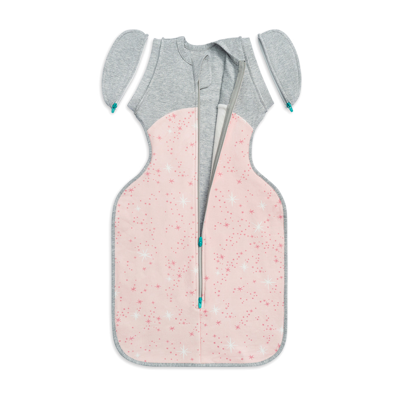 Swaddle Up™ Transition Bag Mild (18-24°C) Rose North Star Cotton Fleece