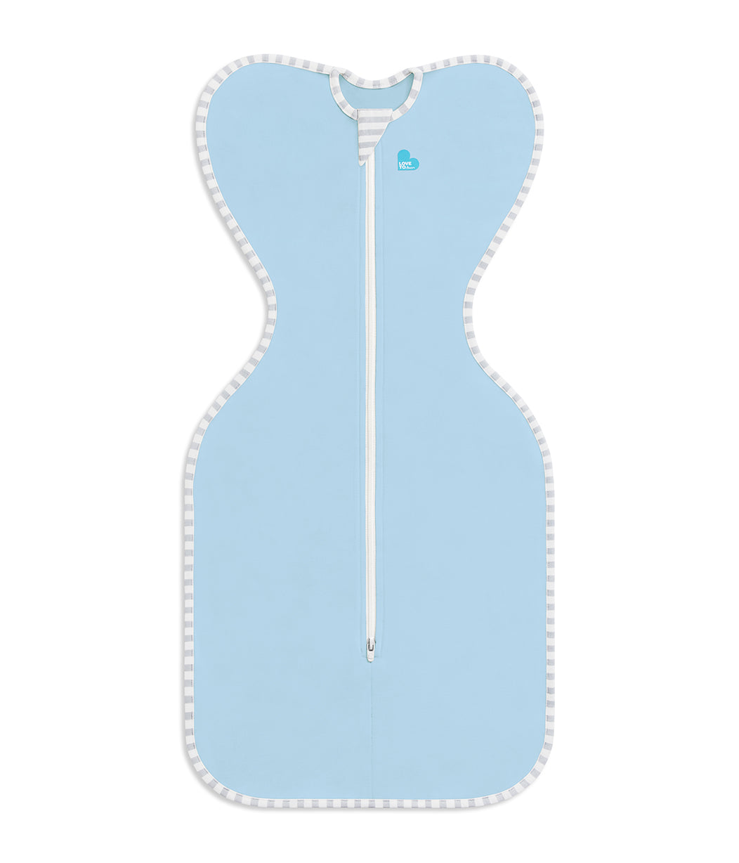 Swaddle Up™ Warm (24-27°C) Light Blue Cotton