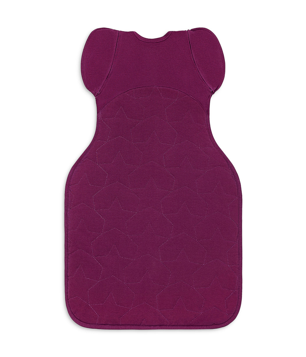Swaddle Up™ 2-in-1 Transition Bag 2.5 TOG Cotton Plum Starturn Quilted