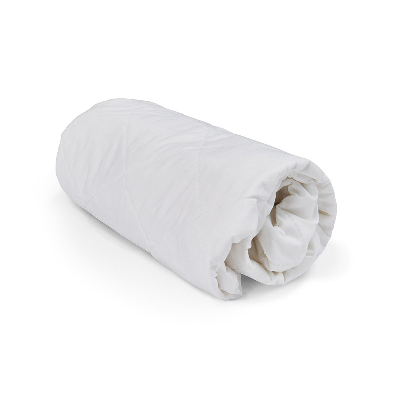 Cotton Mattress Protector Cot / Crib Sheet White