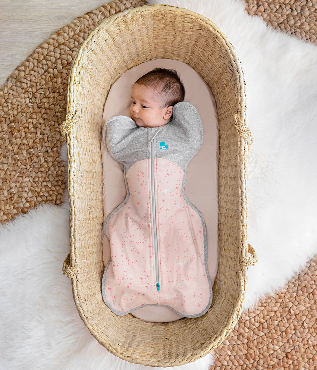 Swaddle Up™ Mild (18-24°C) Rose North Star Cotton Fleece