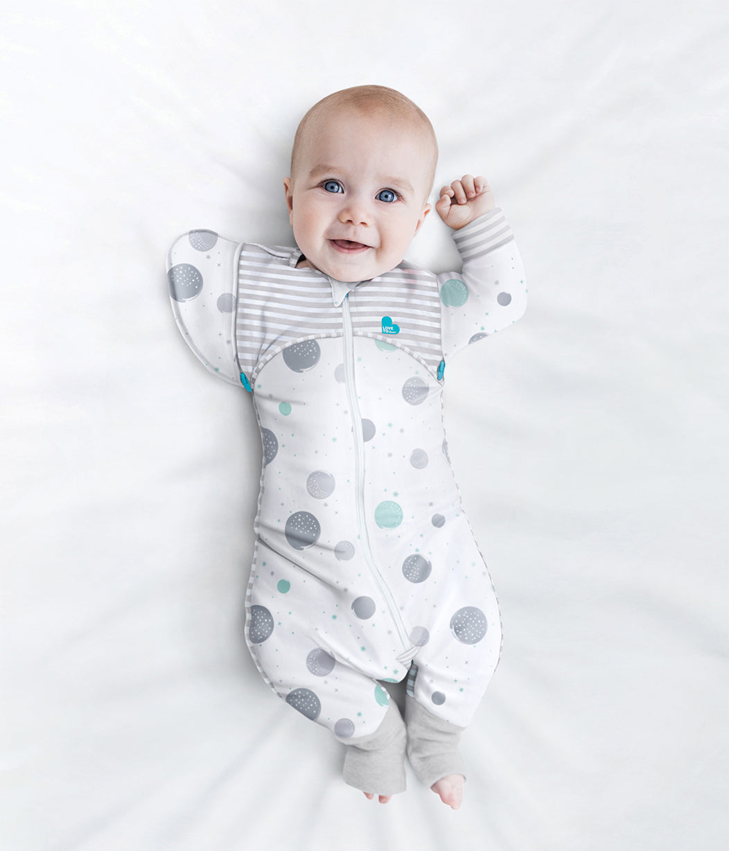 Swaddle Up™ Transition Suit Lite White