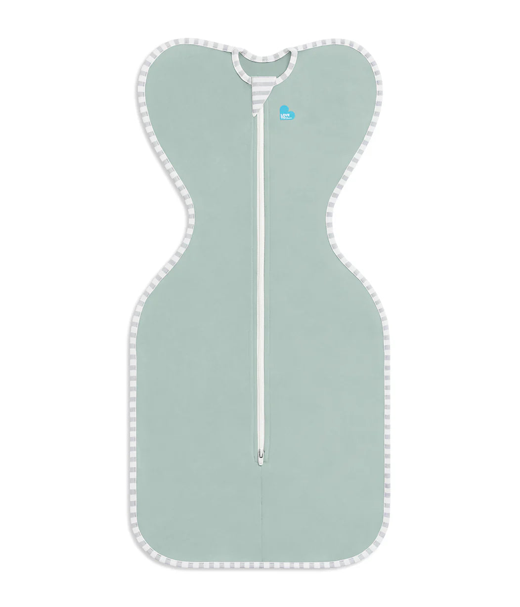Newborn Essentials Bundle | Swaddle Up 0.2 TOG | Bib | Wash Cloth | Burp Cloth | Hooded Towel | Olive
