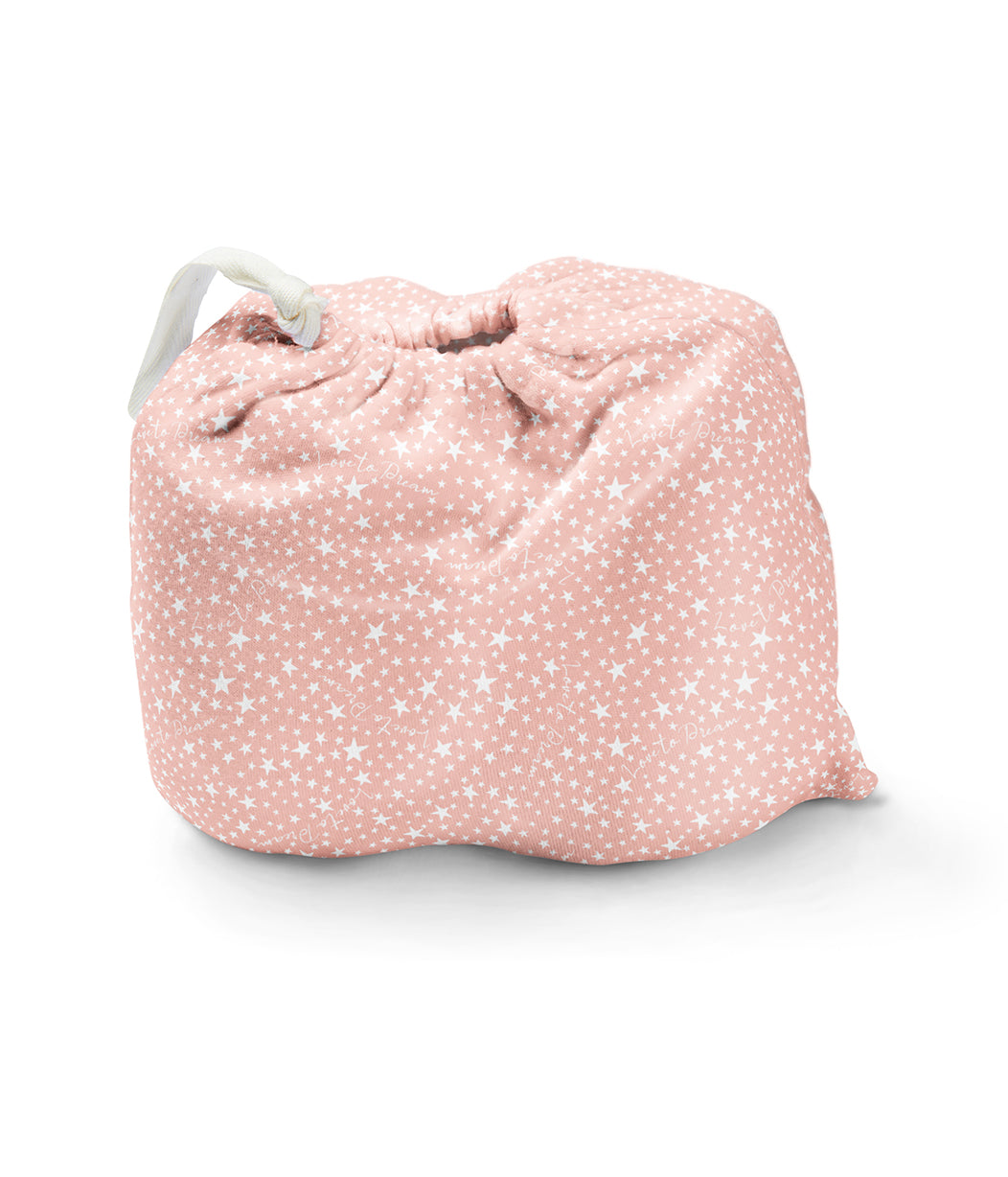 Fitted Bassinet / Basket Sheet Dusty Pink