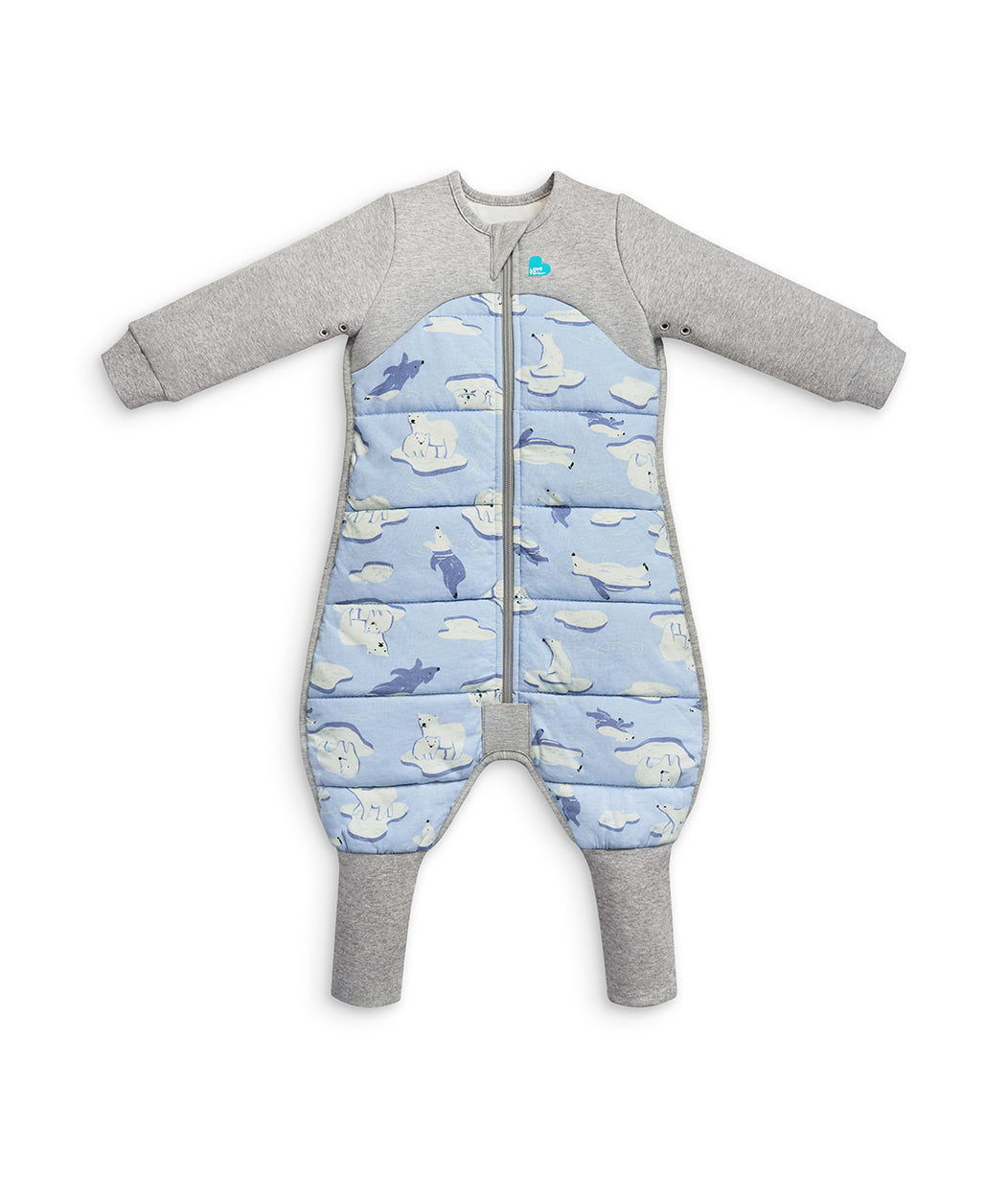 Sleep Suit Cold (14-16°C) Blue South Pole Quilted Cotton