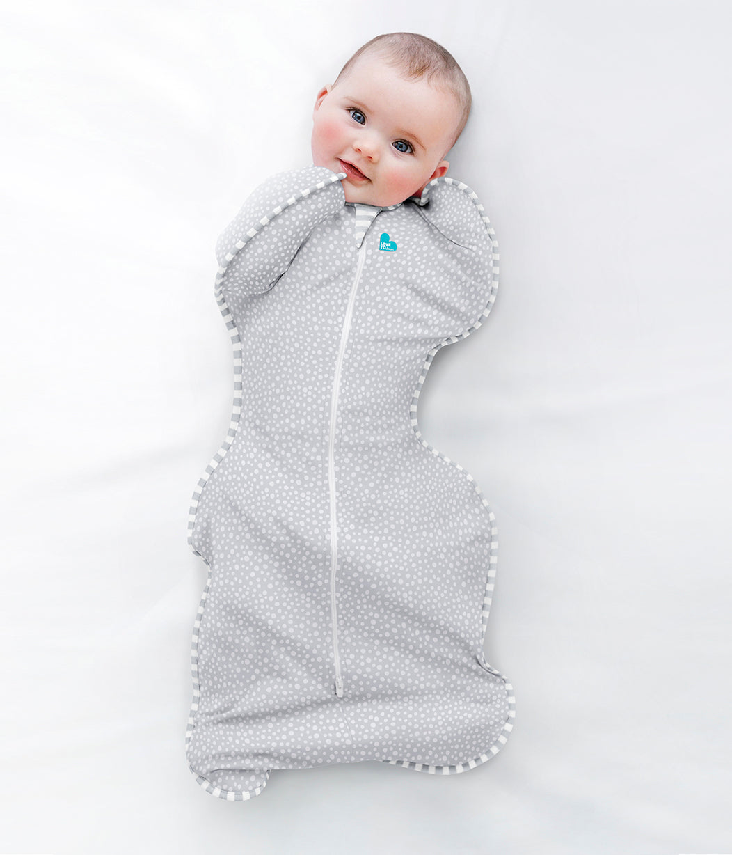 Swaddle Up™ Bamboo Moderate Grey Dot