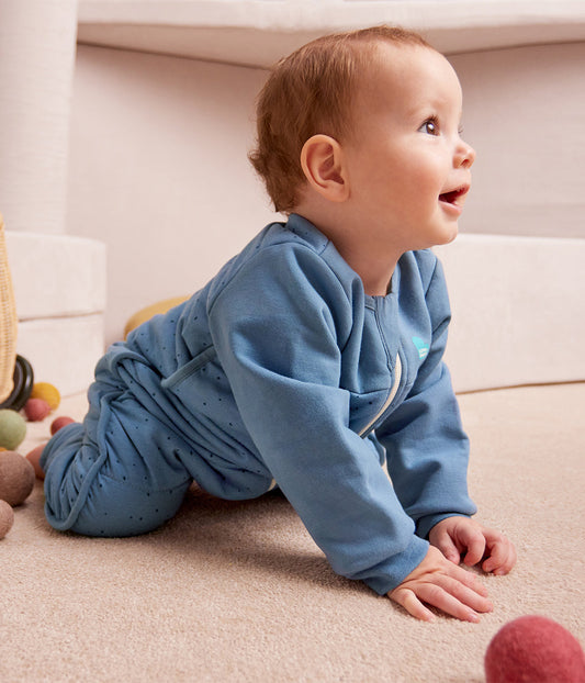 Sleep Suit & Pyjama Bundle | 2.5 TOG | Storm Blue Pebbles | Blue Turtally