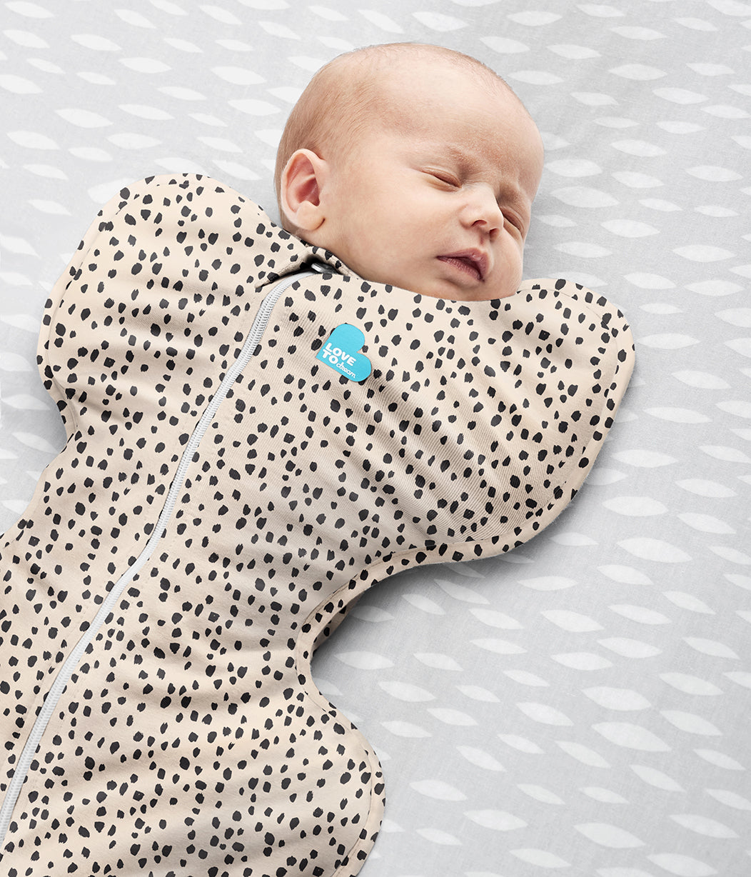 Swaddle Up™ Original Moderate Animal Print Beige